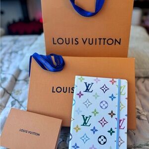 Louis Vuitton Murakami LV x TM Monogram Multicolore Jane Notebook MM GI1301